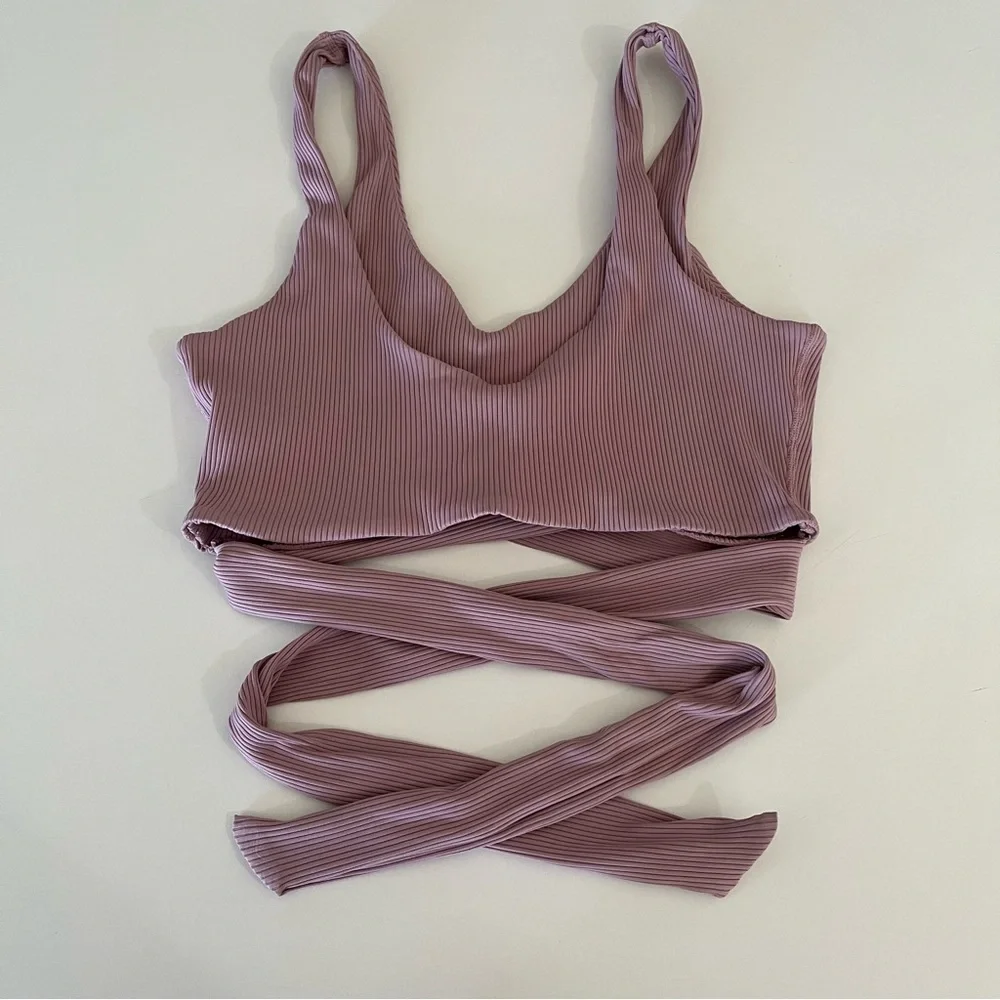 Love Tree Pink Wrap Bra Intimates size Large